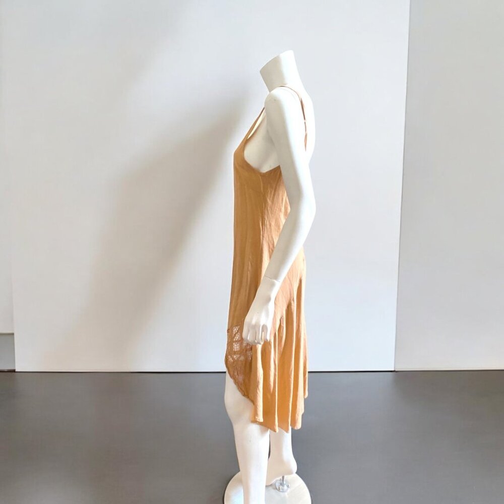 CLEOBELLA High Low Spaghetti Strap Dress in Nude, size Small - Picture 6 of 14